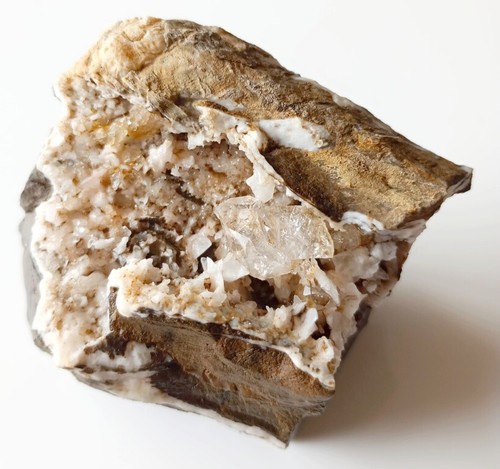 Quartz diamant calcite - et, dans