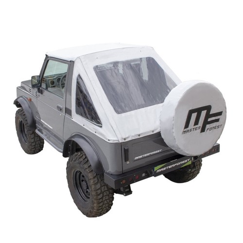Capote fastback blanche 4x4 - capote,
