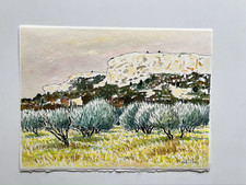 AQUARELLE ORIGINALE DE