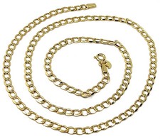 Chaîne En Or Jaune 9K, Maille