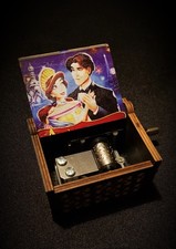 Boîte à musique en bois