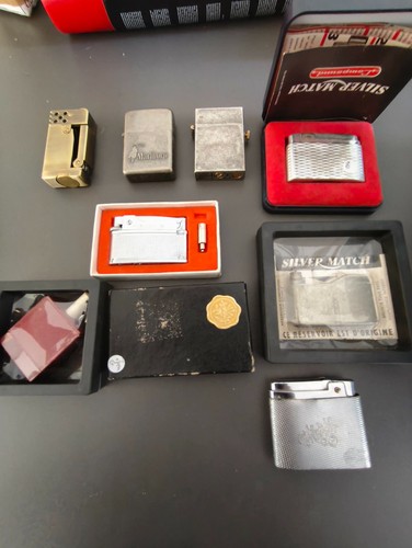 Lot briquet essence gaz - lot,