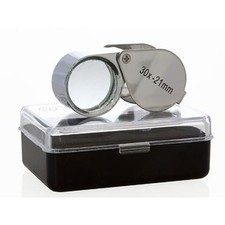 Loupe Loupe Loupe Bijoutier Portable 30x Idéal pour Identification Petite Marqu