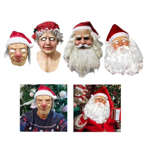 Masque noël latex - masque, de