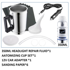 Polisseur Kit Rénovation Réparation Phare Optique Feux Car Light Voiture Auto