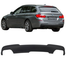 Diffuseur pare choc arriere BMW F10 / F11 Pack M 550 I/D Noir Mate