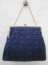 Joli sac à main en tricot vintage bag à saisir 