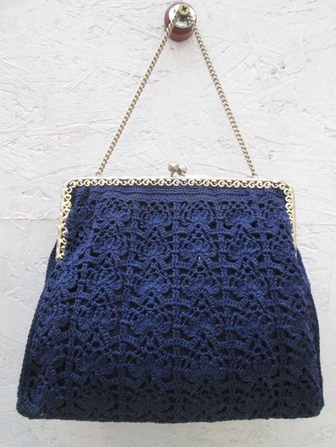 Joli sac main tricot - sac,