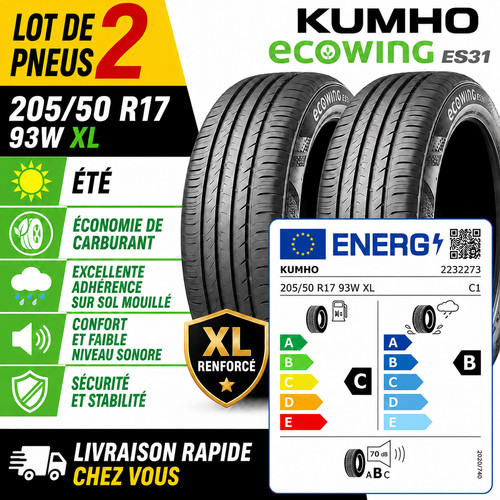 Lot pneus kumho - lot,