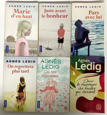 6 romans de Agnès Ledig roman LIVRE poche lot