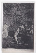 ETIENNE-L'ALLIER : un lavage a la fontaine du vievre - tres bon etat