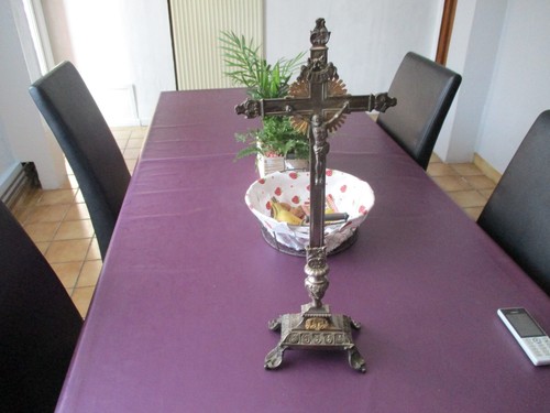 Ancien crucifix christ - crucifix, d