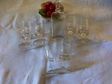 Lot 6 Small Lens Bistros + Very Old Bottle Elixir Dentrifice Favrot