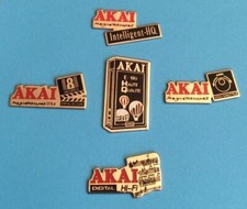 Lot 5 Pin's AKAI AUDIO VIDEO