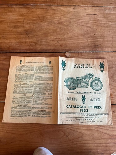 Brochure moto n267 ariel - brochure,