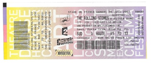 Rare ticket billet - /,