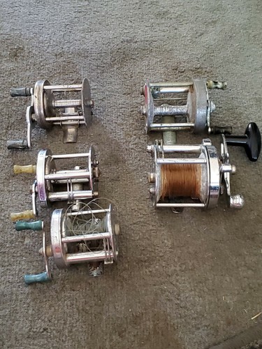 Vintage level wind casting - wind,