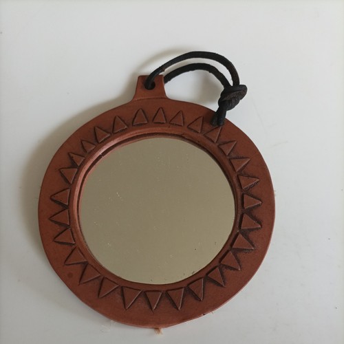 Miroir céramique décor - en,