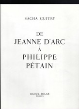 sacha guitry de jeanne d'arc