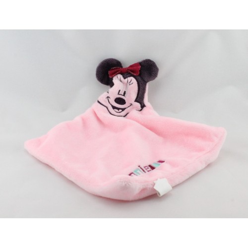 Doudou plat minnie rose disney - plat,