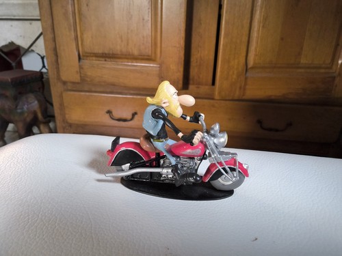 Figurine moto résine - moto,