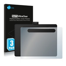 3 Pièces Film Protection Ecran pour Wacom Intuos M Film Protecteur Clair