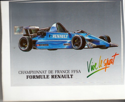 Autocollant renault annees - autocollant, 80