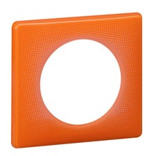 Legrand CELIANE 66651 ou 98847 - Plaque Simple Celiane ORANGE 70's