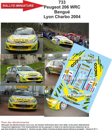 Decals ref 0733 peugeot - ref,