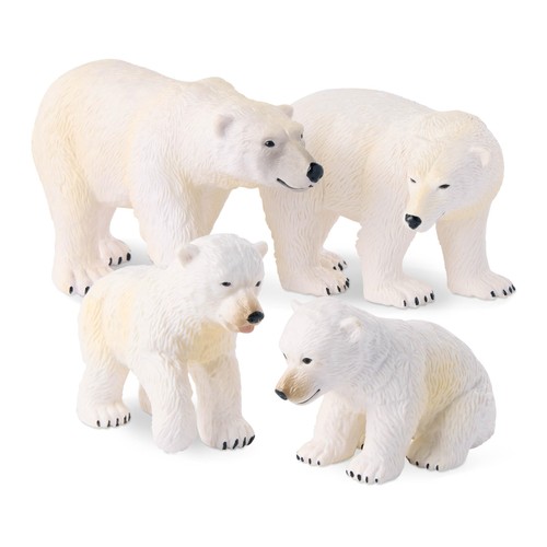 Figurine ours polaire famille - figurine,