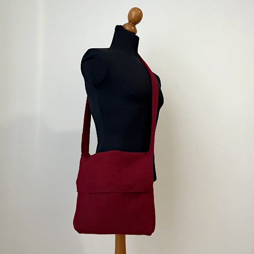 Sac bandoulière 100 - 100%, laine