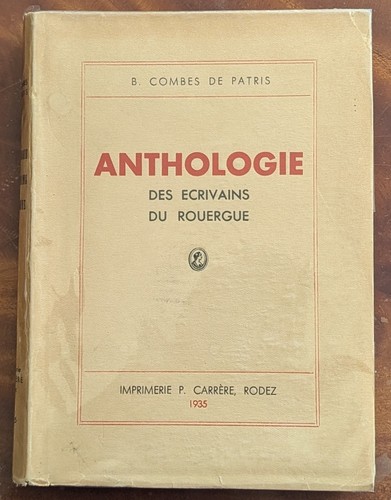 Livre anthologie des ecrivains - anthologie,