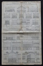 ARRAS Catalogue 1888 AUGUSTIN CASSORET serrurier grille clôture grillage