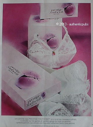 Publicite prestige youthcraft - prestige,