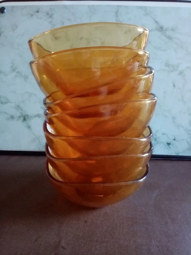 Coupelles verre marron - coupelles, en