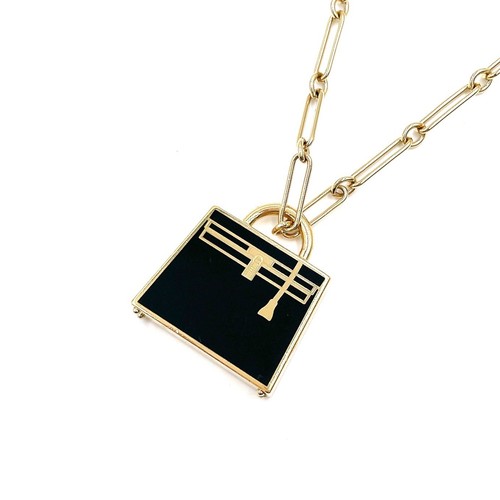 Collier breloque sac hermes - breloque,
