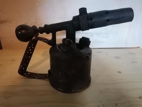 Ancien chalumeau lampe - ancien, (lampe