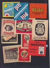 Ensemble étiquettes  de