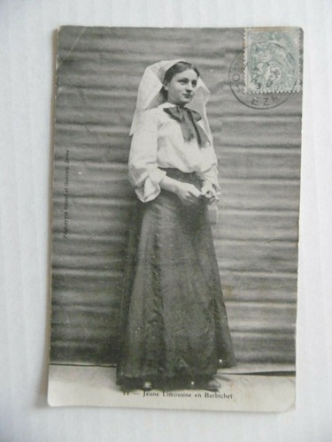 Carte postale ancienne jeune - postale,