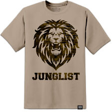 Junglist Dj T-Shirt Lion Dnb Drum & Bass Jungle Serato Pioneer 1210 Cdj Mens