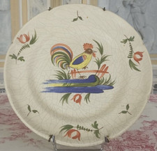 Assiette en faience de St