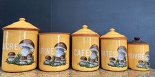 5 anciens et rares pots à
