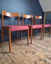 Trio de chaises vintage en