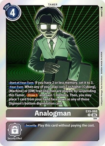 Analogman foil ex9 068 - foil, ex9-068
