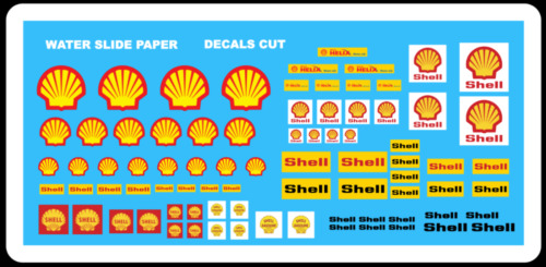 Decalcomanie decals shell 32 - shell, 1:32
