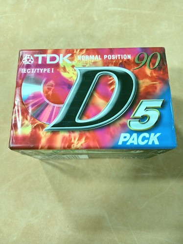 Tdk pack 5 cassettes - pack, de