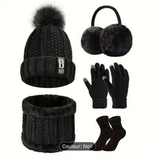 Ensemble 5 pièces Écharpe