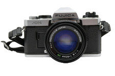 REFLEX ARGENTIQUE FUJICA AX-1 AVEC OBJECTIF FUJINON 50MM FUJINON 1:1.6