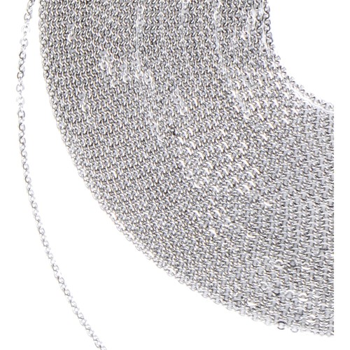 Chaîne acier inox - 12m, pour
