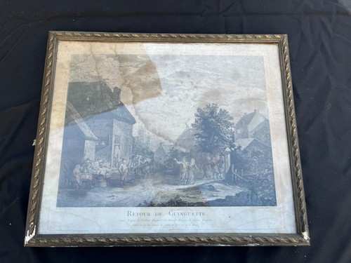 Gravure ancienne xviiie - gravure,